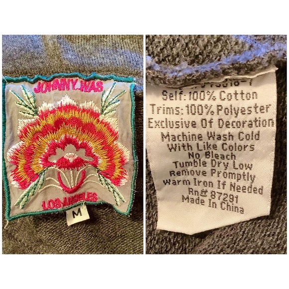 Johnny Was Olenna Embroidered Pullover Hoodie - Picture 10 of 10